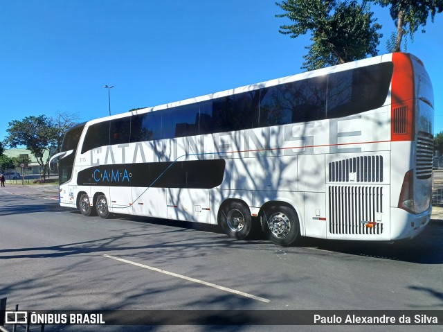 Auto Viação Catarinense 3715 na cidade de Curitiba, Paraná, Brasil, por Paulo Alexandre da Silva. Número da foto: #12631753.