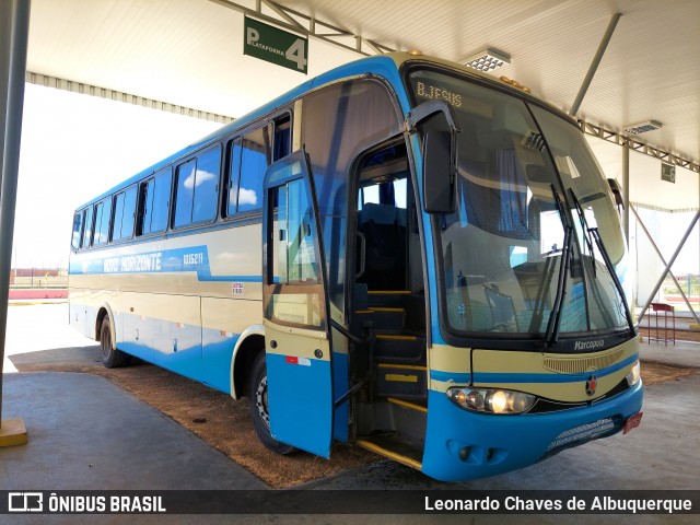 Viação Novo Horizonte 1015211 na cidade de Bom Jesus da Lapa, Bahia, Brasil, por Leonardo Chaves de Albuquerque. Número da foto: #12631725.