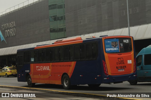 Evanil Transportes e Turismo RJ 132.078 na cidade de Rio de Janeiro, Rio de Janeiro, Brasil, por Paulo Alexandre da Silva. Número da foto: #12631698.