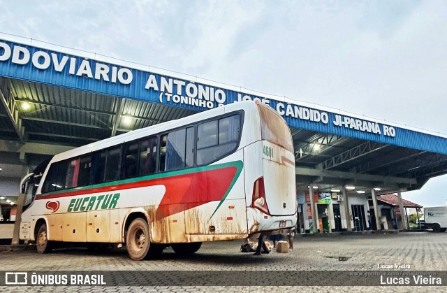 Eucatur - Empresa União Cascavel de Transportes e Turismo 4601 na cidade de Ji-Paraná, Rondônia, Brasil, por Lucas Vieira. Número da foto: #12631249.