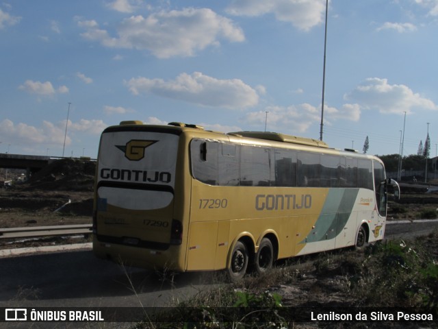 Empresa Gontijo de Transportes 17290 na cidade de Caruaru, Pernambuco, Brasil, por Lenilson da Silva Pessoa. Número da foto: #12631268.