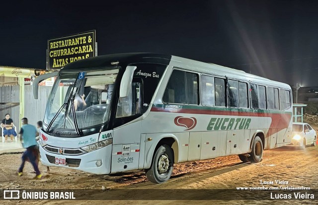 Eucatur - Empresa União Cascavel de Transportes e Turismo 4601 na cidade de Aripuanã, Mato Grosso, Brasil, por Lucas Vieira. Número da foto: #12631248.