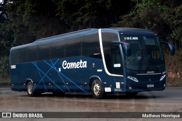 Viação Cometa 721521 na cidade de Conselheiro Lafaiete, Minas Gerais, Brasil, por Matheus Henrique. Número da foto: #12631442.