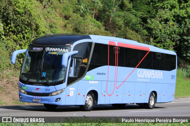 UTIL - União Transporte Interestadual de Luxo 9711 na cidade de Piraí, Rio de Janeiro, Brasil, por Paulo Henrique Pereira Borges. Número da foto: #12630427.