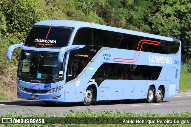 Viação Sampaio 13409 na cidade de Piraí, Rio de Janeiro, Brasil, por Paulo Henrique Pereira Borges. Número da foto: #12630492.