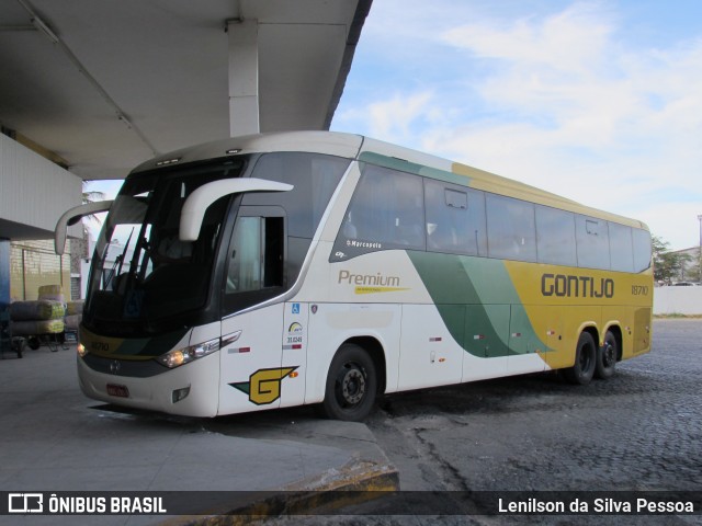 Empresa Gontijo de Transportes 18710 na cidade de Caruaru, Pernambuco, Brasil, por Lenilson da Silva Pessoa. Número da foto: #12631281.