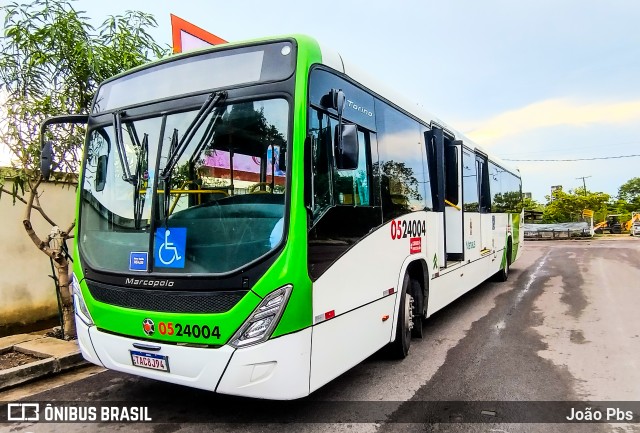 Via Verde Transportes Coletivos 0524004 na cidade de Manaus, Amazonas, Brasil, por João Pbs. Número da foto: #12632334.