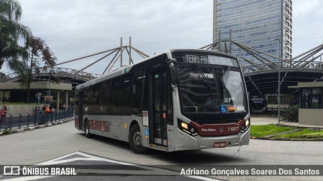 Viação Gatusa Transportes Urbanos 7 6077 na cidade de São Paulo, São Paulo, Brasil, por Adriano Gonçalves Soares Dos Santos. Número da foto: #12632230.