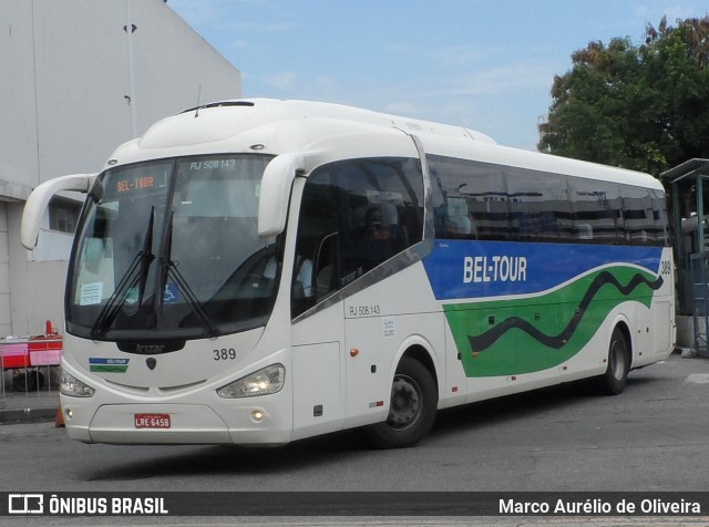 Bel-Tour Transportes e Turismo 389 na cidade de Rio de Janeiro, Rio de Janeiro, Brasil, por Marco Aurélio de Oliveira. Número da foto: #12632113.