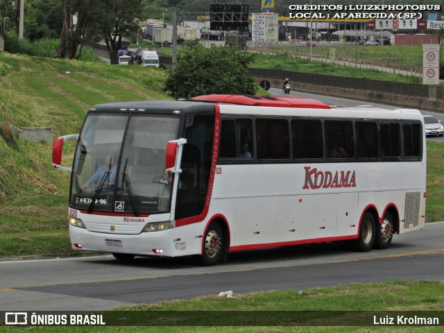 Kodama Turismo 826 na cidade de Aparecida, São Paulo, Brasil, por Luiz Krolman. Número da foto: #12633336.