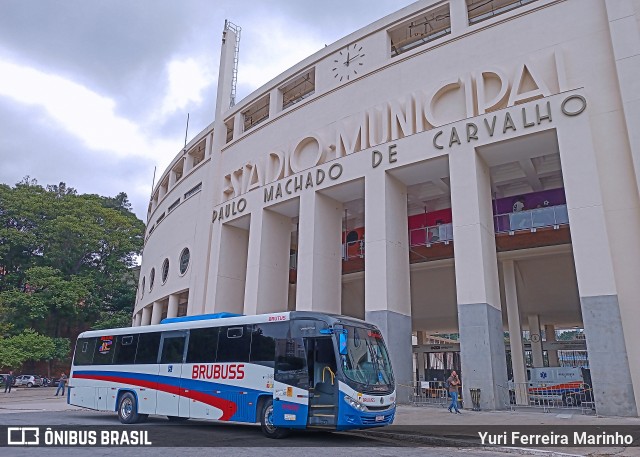 Brubuss Transportes 9900 na cidade de São Paulo, São Paulo, Brasil, por Yuri Ferreira Marinho. Número da foto: #12632409.