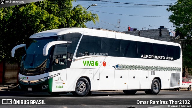 AdeO - Autobuses de Occidente 33040 na cidade de Gustavo A. Madero, Ciudad de México, México, por Omar Ramírez Thor2102. Número da foto: #12633263.