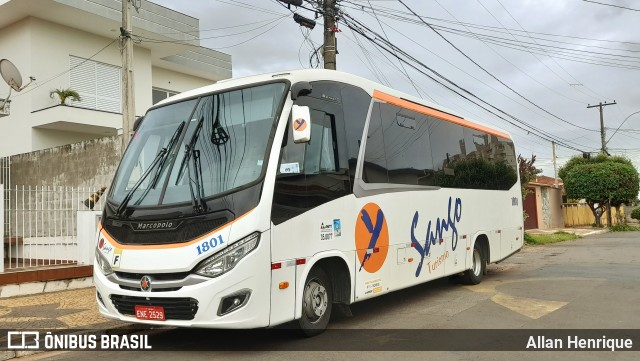 Sango Transportes Turísticos 1801 na cidade de Paulínia, São Paulo, Brasil, por Allan Henrique. Número da foto: #12632444.