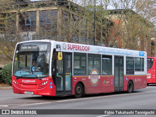 Arriva ENX18 na cidade de Bromley, Greater London, Inglaterra, por Fábio Takahashi Tanniguchi. Número da foto: #12633695.