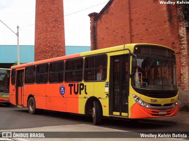 TUPi Transportes Urbanos Piracicaba 8115 na cidade de Piracicaba, São Paulo, Brasil, por Weslley Kelvin Batista. Número da foto: #12632805.