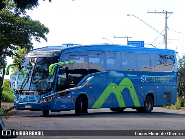 SC Minas Transportes 79125 na cidade de Alfenas, Minas Gerais, Brasil, por Lucas Elson de Oliveira. Número da foto: #12634426.