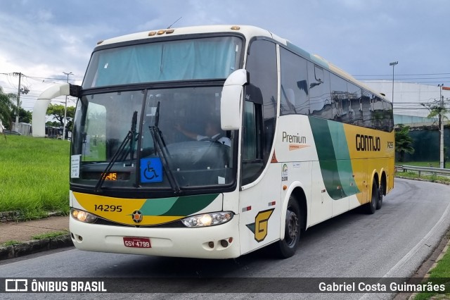 Empresa Gontijo de Transportes 14295 na cidade de Belo Horizonte, Minas Gerais, Brasil, por Gabriel Costa Guimarães. Número da foto: #12633515.