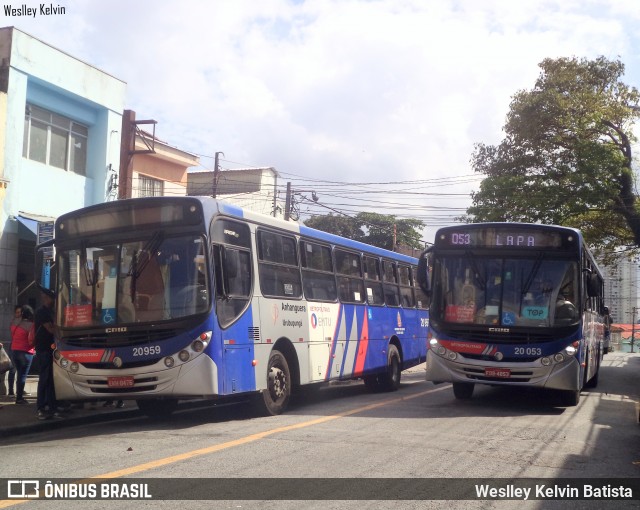 Auto Viação Urubupungá 20.053 na cidade de São Paulo, São Paulo, Brasil, por Weslley Kelvin Batista. Número da foto: #12632812.