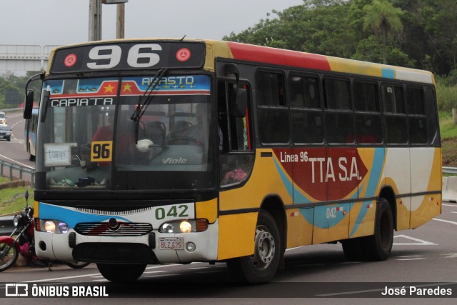 TTA S.A. - Línea 96 042 na cidade de Caacupé, Cordillera, Paraguai, por José Paredes. Número da foto: #12634221.