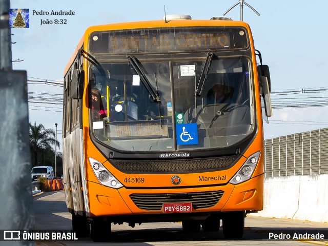 Auto Viação Marechal Brasília 445169 na cidade de Taguatinga, Distrito Federal, Brasil, por Pedro Andrade. Número da foto: #12632434.