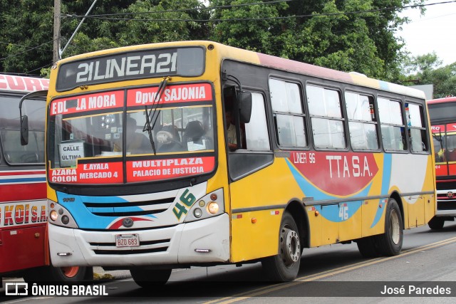 TTA S.A. - Línea 96 46 na cidade de Caacupé, Cordillera, Paraguai, por José Paredes. Número da foto: #12634233.