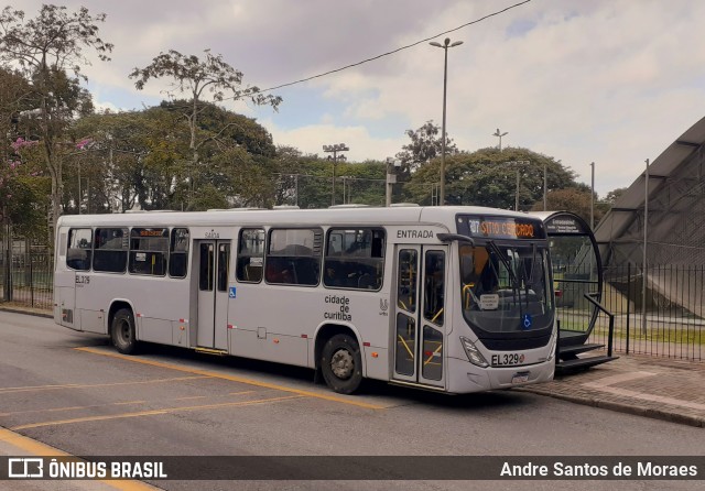 Auto Viação São José dos Pinhais EL329 na cidade de Curitiba, Paraná, Brasil, por Andre Santos de Moraes. Número da foto: #12632922.