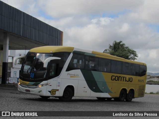 Empresa Gontijo de Transportes 19375 na cidade de Caruaru, Pernambuco, Brasil, por Lenilson da Silva Pessoa. Número da foto: #12633659.