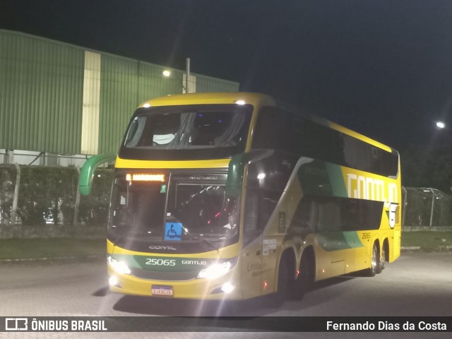 Empresa Gontijo de Transportes 25065 na cidade de Vila Velha, Espírito Santo, Brasil, por Fernando Dias da Costa. Número da foto: #12632340.