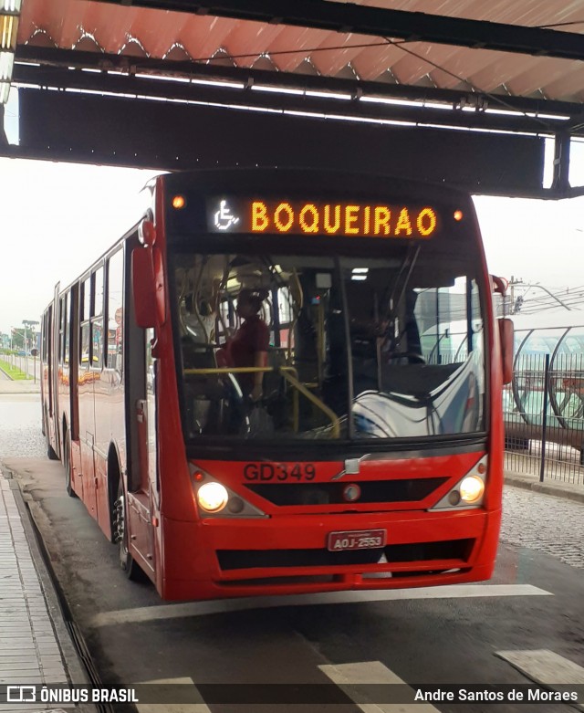 Viação Cidade Sorriso >> Viação Sorriso de Curitiba GD349 na cidade de Curitiba, Paraná, Brasil, por Andre Santos de Moraes. Número da foto: #12632916.