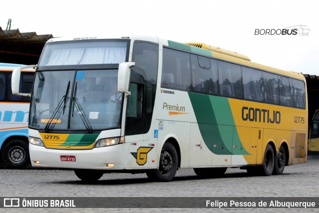 Empresa Gontijo de Transportes 12775 na cidade de Vitória da Conquista, Bahia, Brasil, por Felipe Pessoa de Albuquerque. Número da foto: #12636305.