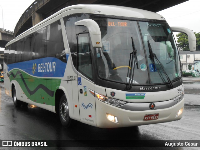 Bel-Tour Transportes e Turismo 394 na cidade de Rio de Janeiro, Rio de Janeiro, Brasil, por Augusto César. Número da foto: #12637314.