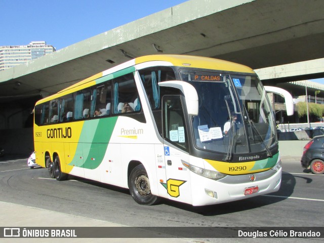 Empresa Gontijo de Transportes 19290 na cidade de Belo Horizonte, Minas Gerais, Brasil, por Douglas Célio Brandao. Número da foto: #12635469.