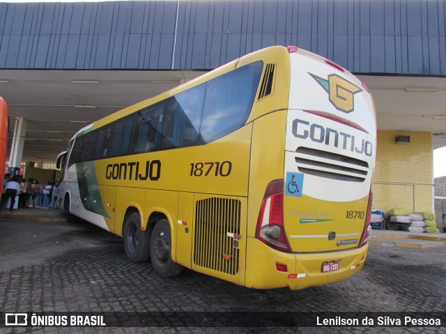 Empresa Gontijo de Transportes 18710 na cidade de Caruaru, Pernambuco, Brasil, por Lenilson da Silva Pessoa. Número da foto: #12636103.