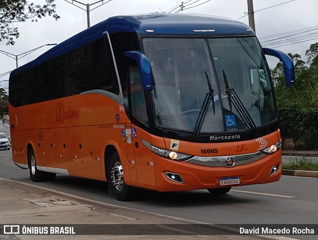 LK Transportadora Turística 16005 na cidade de Cotia, São Paulo, Brasil, por David Macedo Rocha. Número da foto: #12636853.