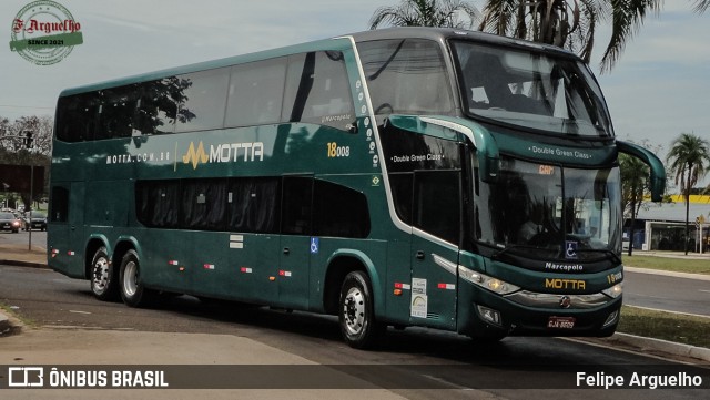 Viação Motta 18008 na cidade de Campo Grande, Mato Grosso do Sul, Brasil, por Felipe Arguelho. Número da foto: #12635398.