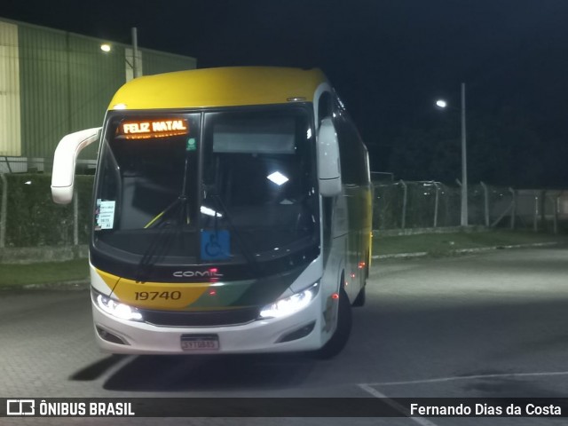 Empresa Gontijo de Transportes 19740 na cidade de Vila Velha, Espírito Santo, Brasil, por Fernando Dias da Costa. Número da foto: #12637405.