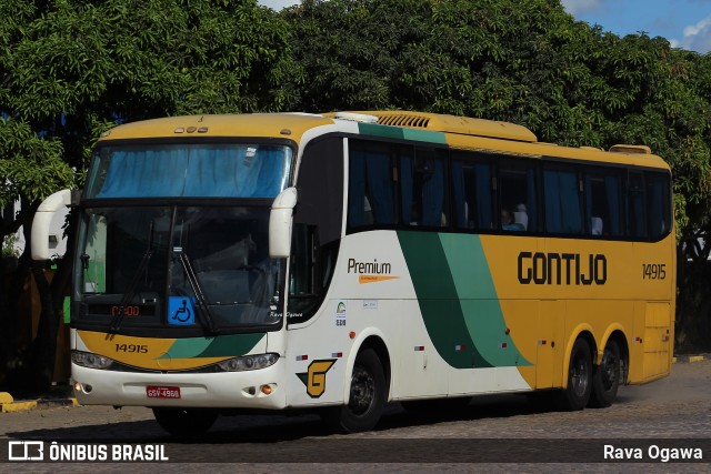 Empresa Gontijo de Transportes 14915 na cidade de Vitória da Conquista, Bahia, Brasil, por Rava Ogawa. Número da foto: #12636620.