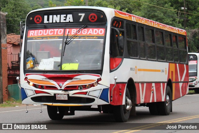 Galper -  Linea 7 25 na cidade de Caacupé, Cordillera, Paraguai, por José Paredes. Número da foto: #12636637.