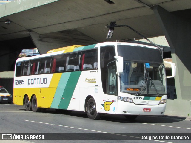 Empresa Gontijo de Transportes 12895 na cidade de Belo Horizonte, Minas Gerais, Brasil, por Douglas Célio Brandao. Número da foto: #12636673.