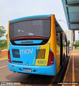 TCGL - Transportes Coletivos Grande Londrina 4529 na cidade de Londrina, Paraná, Brasil, por Andre Santos de Moraes. Número da foto: #:id.