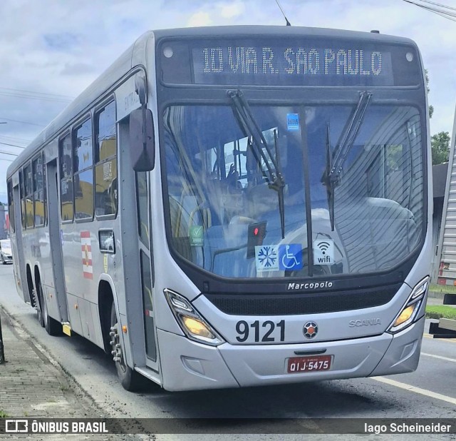 BluMob - Concessionária de Transporte Urbano de Blumenau 9121 na cidade de Blumenau, Santa Catarina, Brasil, por Iago Scheineider. Número da foto: #12639405.