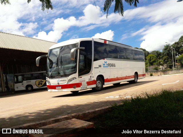 Empresa de Ônibus Nossa Senhora da Penha 6533 na cidade de Maringá, Paraná, Brasil, por João Vitor Bezerra Destefani. Número da foto: #12639271.