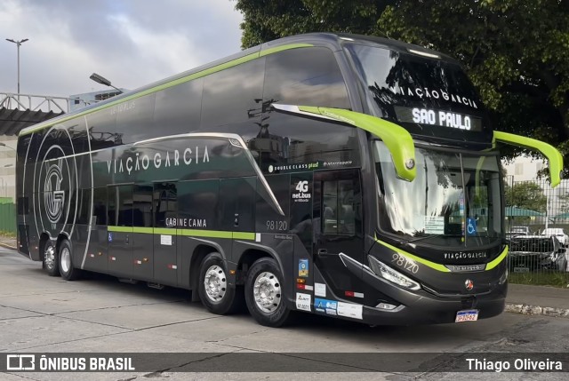 Viação Garcia 98120 na cidade de São Paulo, São Paulo, Brasil, por Thiago Oliveira. Número da foto: #12637536.