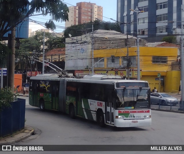 Next Mobilidade - ABC Sistema de Transporte 8105 na cidade de Santo André, São Paulo, Brasil, por MILLER ALVES. Número da foto: #12637555.
