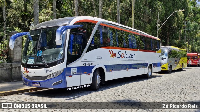 Solazer Transportes e Turismo RJ 543.041 na cidade de Petrópolis, Rio de Janeiro, Brasil, por Zé Ricardo Reis. Número da foto: #12638566.