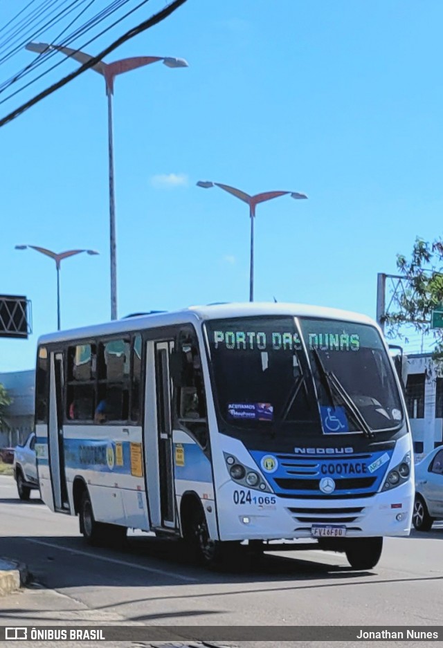 COOTACE - Cooperativa de Transportes do Ceará 0241065 na cidade de Fortaleza, Ceará, Brasil, por Jonathan Nunes. Número da foto: #12637917.