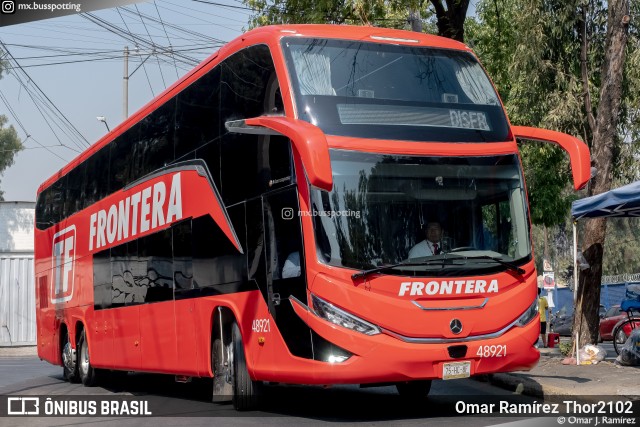 Transportes Frontera 48921 na cidade de Gustavo A. Madero, Ciudad de México, México, por Omar Ramírez Thor2102. Número da foto: #12637636.