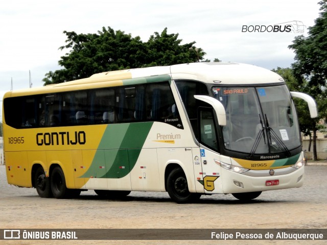 Empresa Gontijo de Transportes 18965 na cidade de Vitória da Conquista, Bahia, Brasil, por Felipe Pessoa de Albuquerque. Número da foto: #12639532.