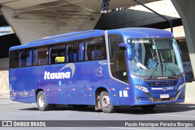 Viação Itaúna 2400 na cidade de Belo Horizonte, Minas Gerais, Brasil, por Paulo Henrique Pereira Borges. Número da foto: #12639807.