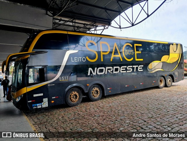 Expresso Nordeste 5511 na cidade de Joinville, Santa Catarina, Brasil, por Andre Santos de Moraes. Número da foto: #12638028.